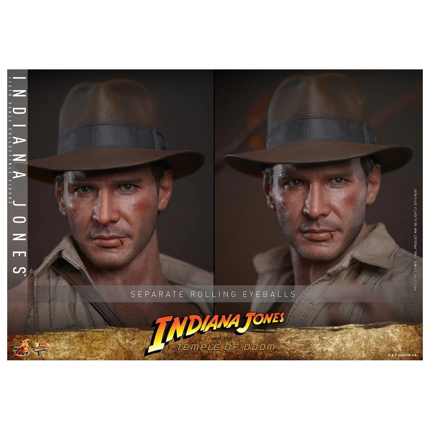 Indiana Jones Movie Masterpiece Figurka Akcji 1/6 Indiana Jones 30 cm zdjęcie produktu