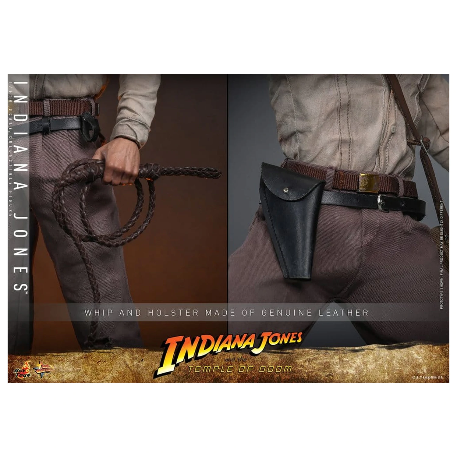 Indiana Jones Movie Masterpiece Figurka Akcji 1/6 Indiana Jones 30 cm zdjęcie produktu