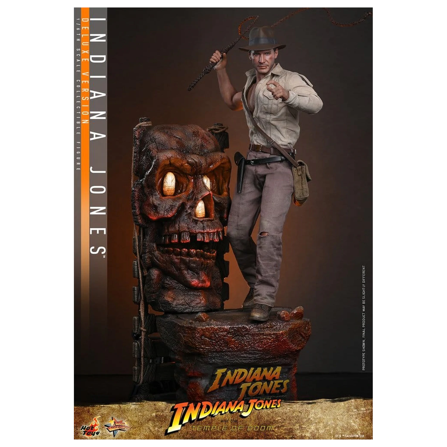 Indiana Jones Movie Masterpiece Figurka Akcji 1/6 Indiana Jones (Deluxe Version) 30 cm zdjęcie produktu