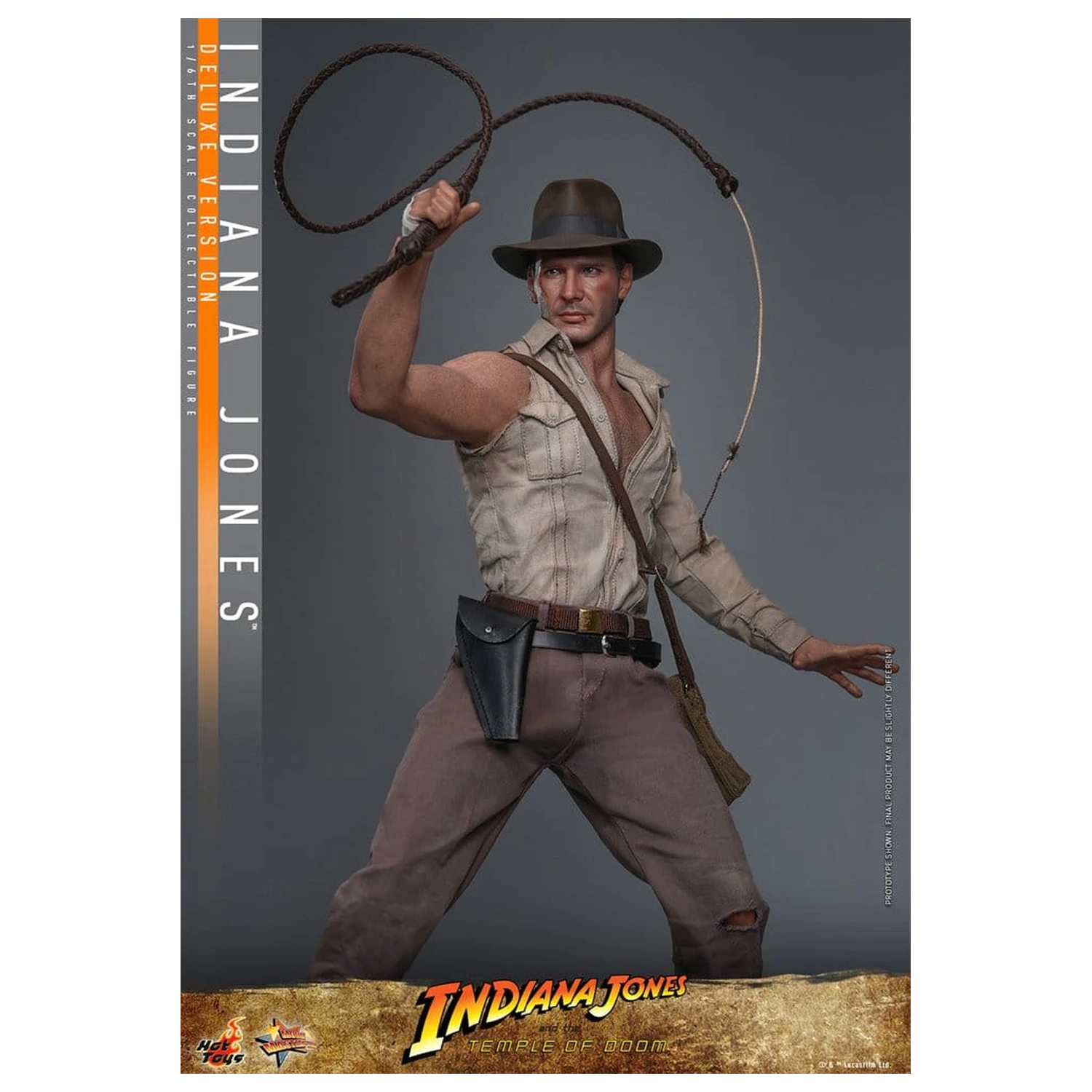 Indiana Jones Movie Masterpiece Figurka Akcji 1/6 Indiana Jones (Deluxe Version) 30 cm zdjęcie produktu