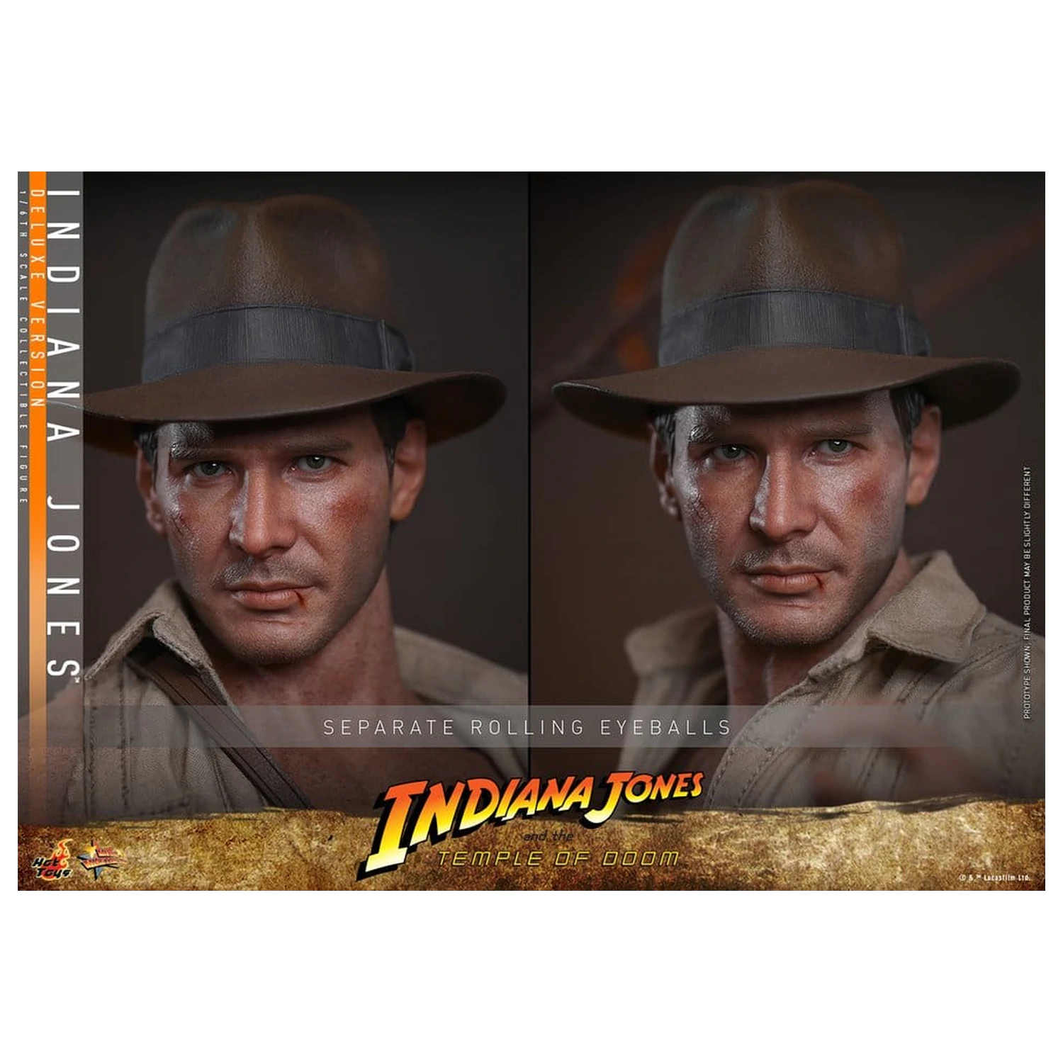Indiana Jones Movie Masterpiece Figurka Akcji 1/6 Indiana Jones (Deluxe Version) 30 cm zdjęcie produktu