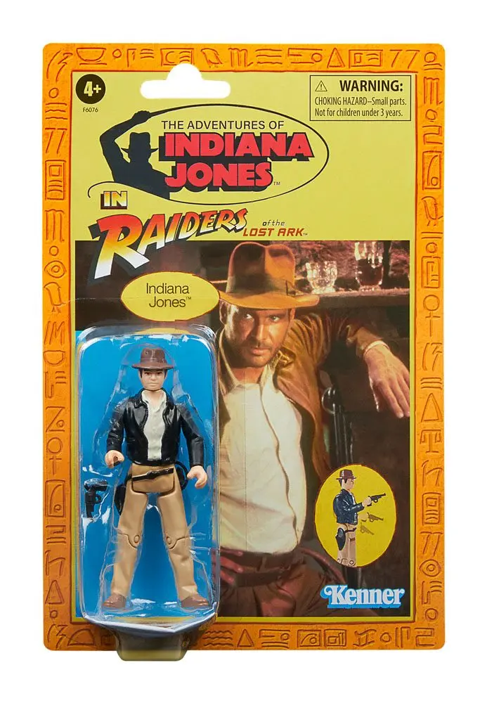 Indiana Jones Retro Collection Figurka Akcji Indiana Jones (Poszukiwacze Zaginionej Arki) 10 cm zdjęcie produktu