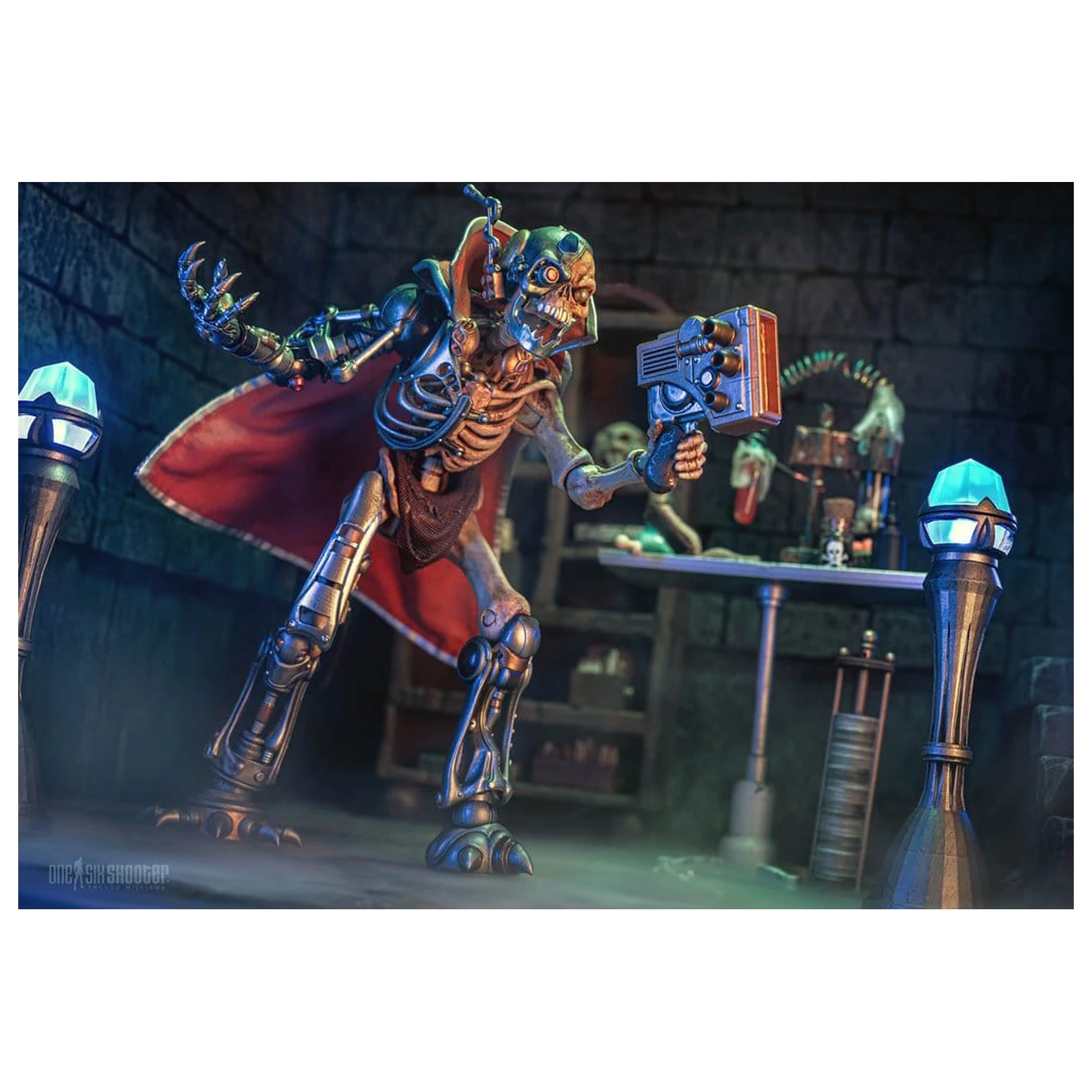 Infinite Legions: Figurka wojownika-szkieletu Dr. Cyborn zdjęcie produktu