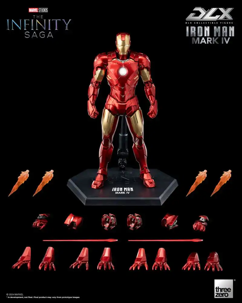 Infinity Saga DLX Figurka Akcji 1/12 Iron Man Mark 4 17 cm zdjęcie produktu