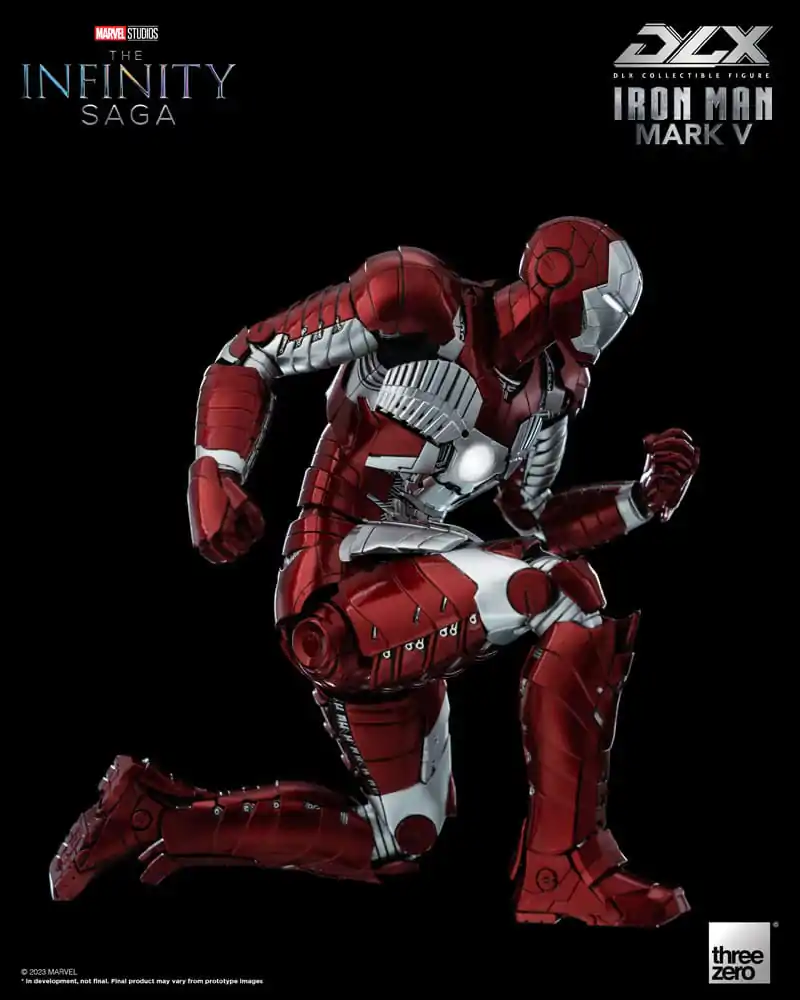 Infinity Saga DLX Figurka Akcji 1/12 Iron Man Mark 5 17 cm zdjęcie produktu