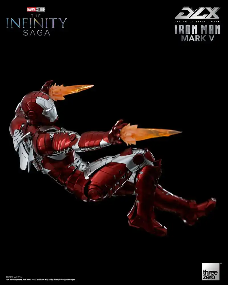 Infinity Saga DLX Figurka Akcji 1/12 Iron Man Mark 5 17 cm zdjęcie produktu