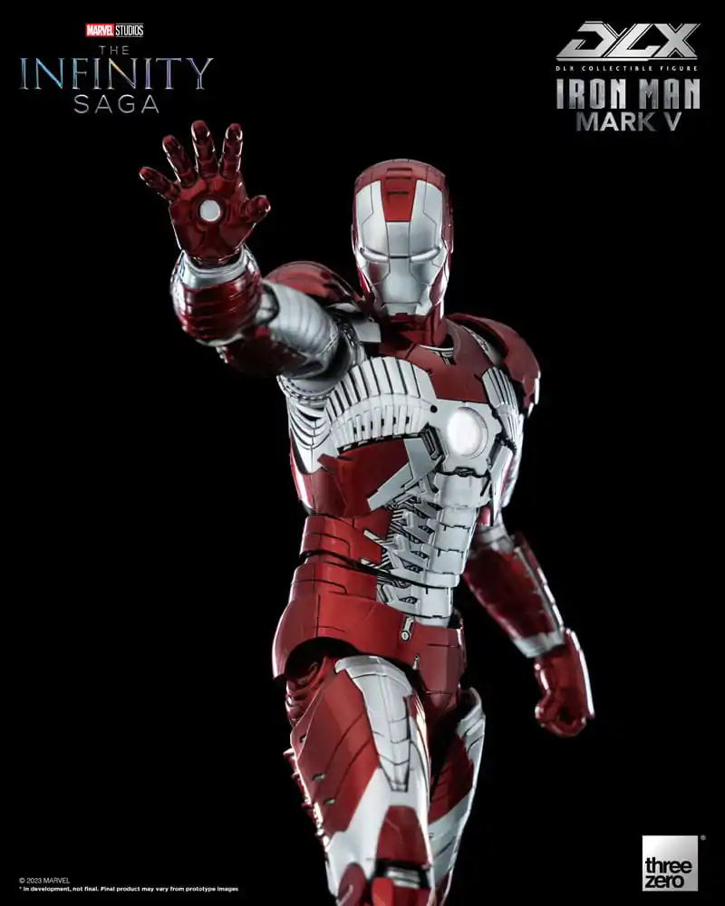 Infinity Saga DLX Figurka Akcji 1/12 Iron Man Mark 5 17 cm zdjęcie produktu