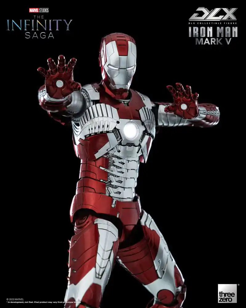 Infinity Saga DLX Figurka Akcji 1/12 Iron Man Mark 5 17 cm zdjęcie produktu