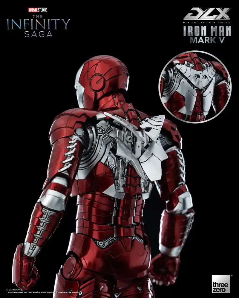 Infinity Saga DLX Figurka Akcji 1/12 Iron Man Mark 5 17 cm zdjęcie produktu