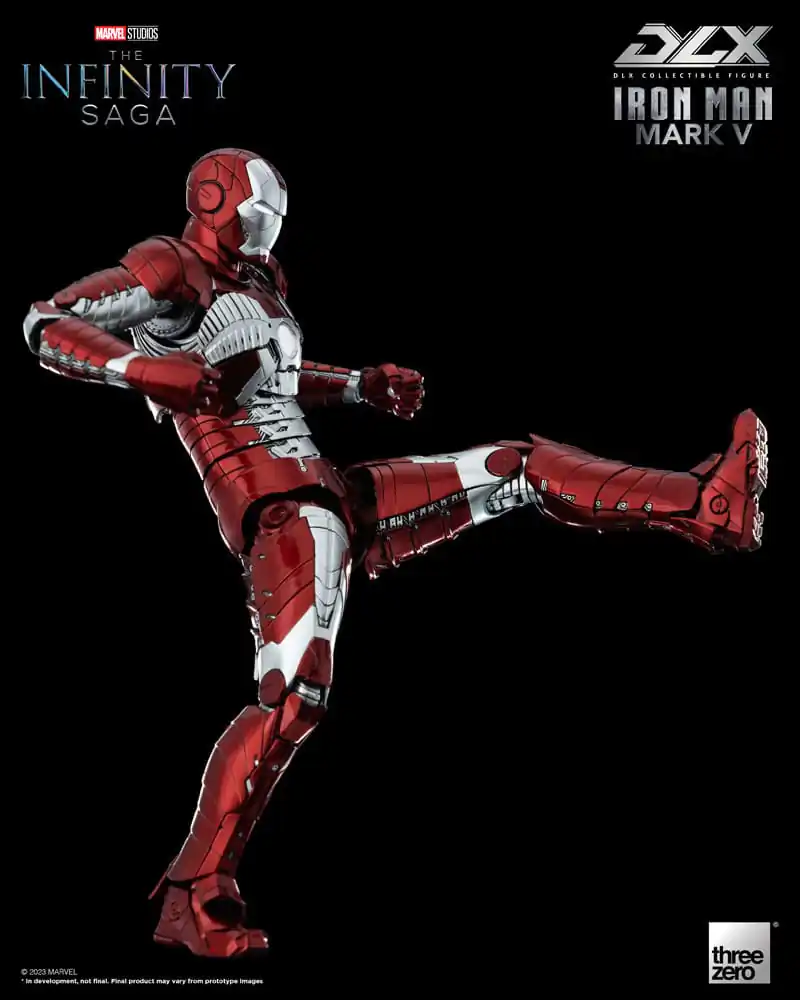 Infinity Saga DLX Figurka Akcji 1/12 Iron Man Mark 5 17 cm zdjęcie produktu