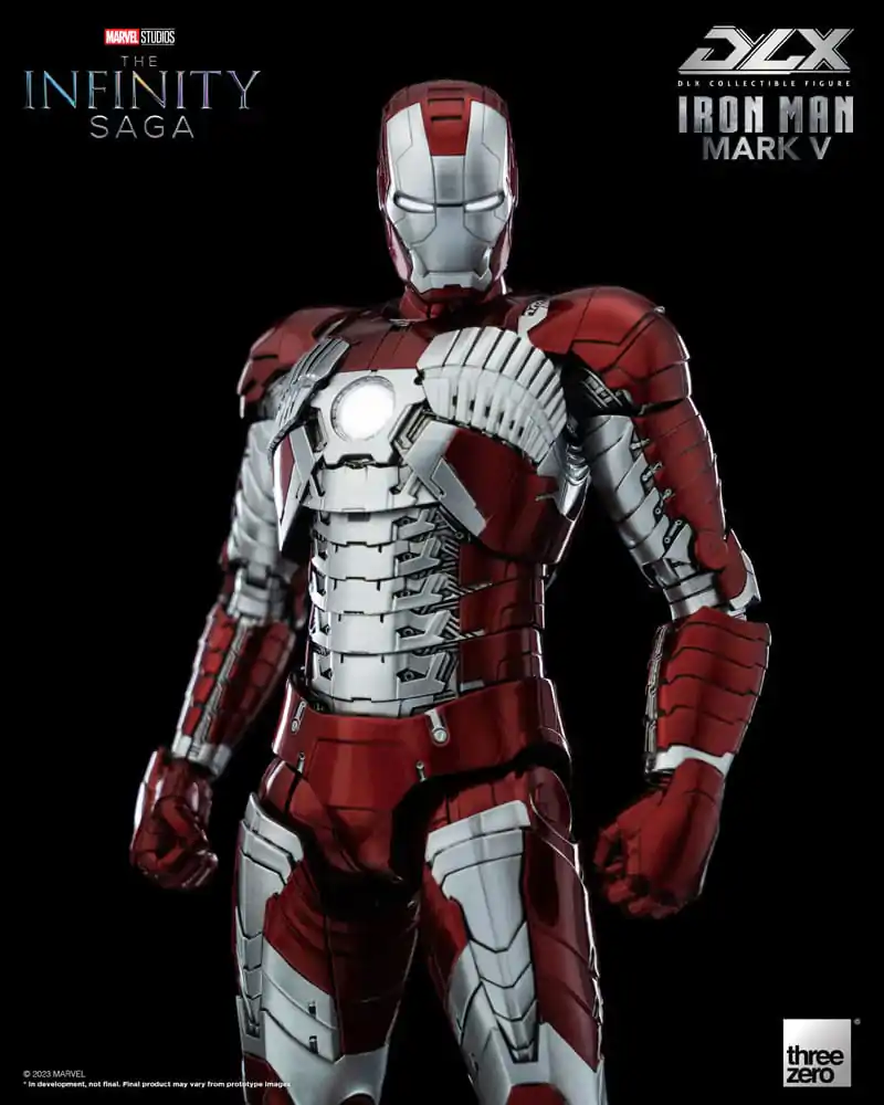 Infinity Saga DLX Figurka Akcji 1/12 Iron Man Mark 5 17 cm zdjęcie produktu