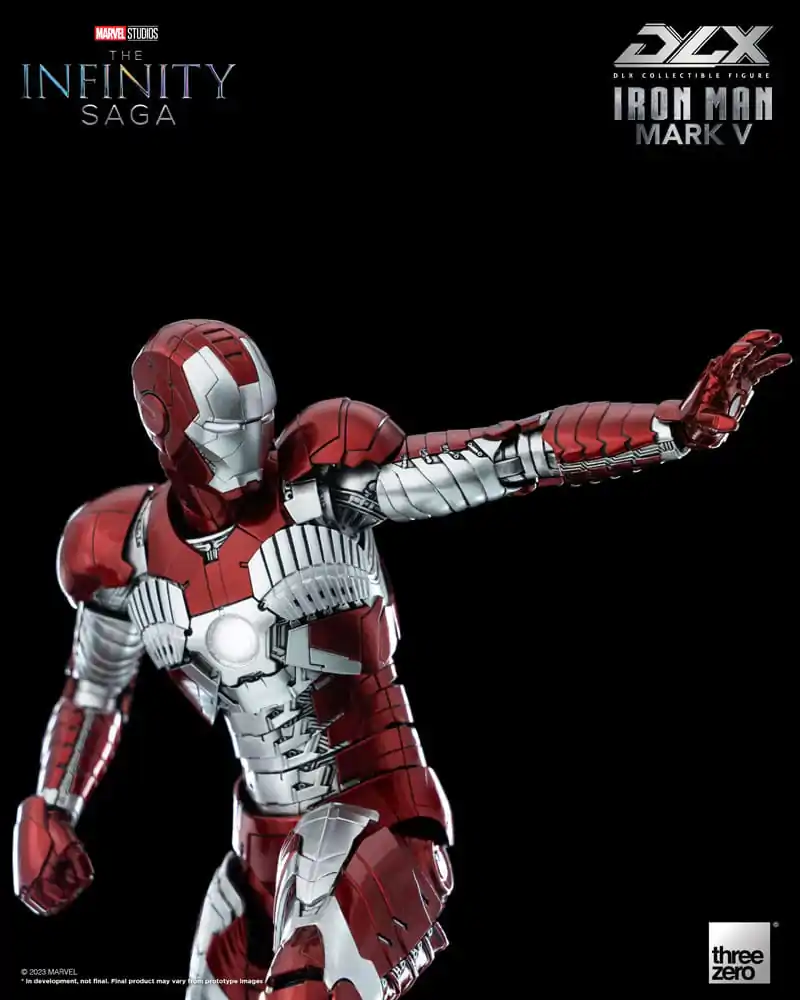 Infinity Saga DLX Figurka Akcji 1/12 Iron Man Mark 5 17 cm zdjęcie produktu