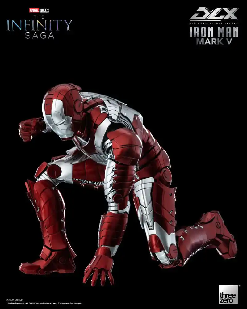 Infinity Saga DLX Figurka Akcji 1/12 Iron Man Mark 5 17 cm zdjęcie produktu