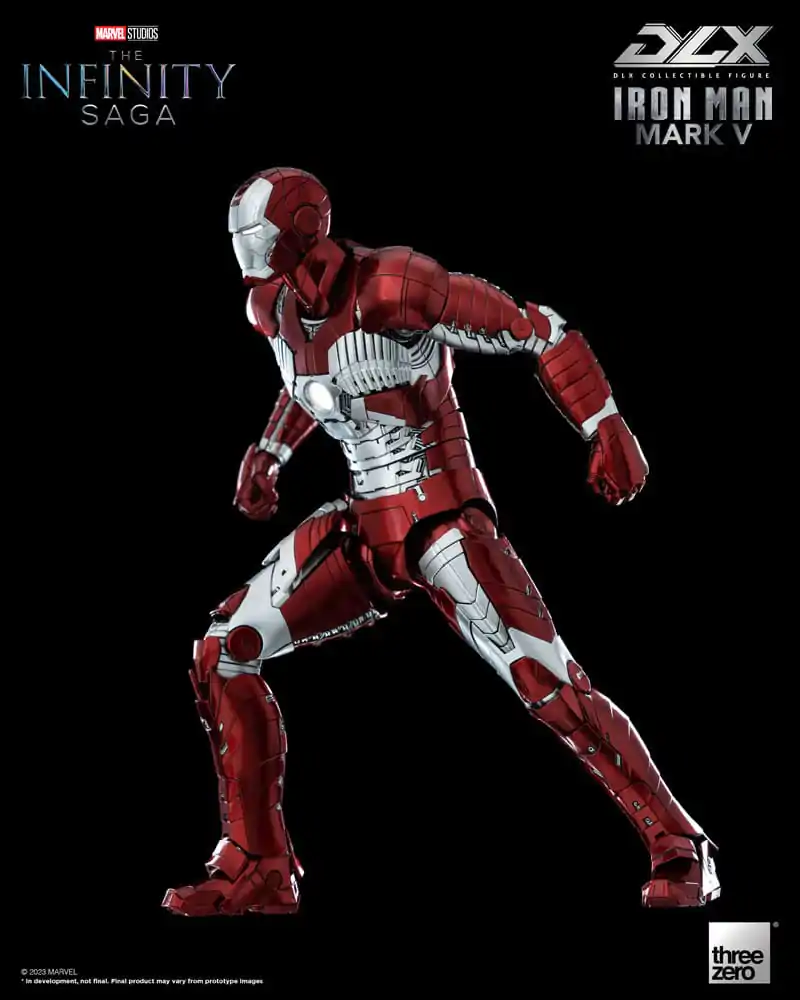 Infinity Saga DLX Figurka Akcji 1/12 Iron Man Mark 5 17 cm zdjęcie produktu