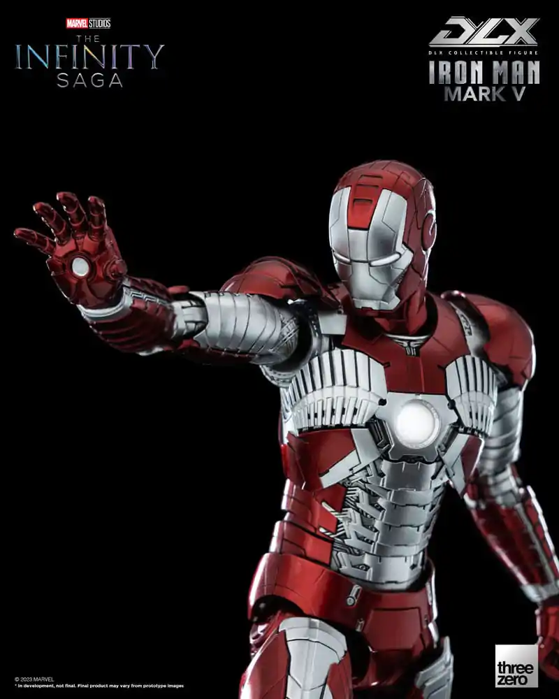 Infinity Saga DLX Figurka Akcji 1/12 Iron Man Mark 5 17 cm zdjęcie produktu