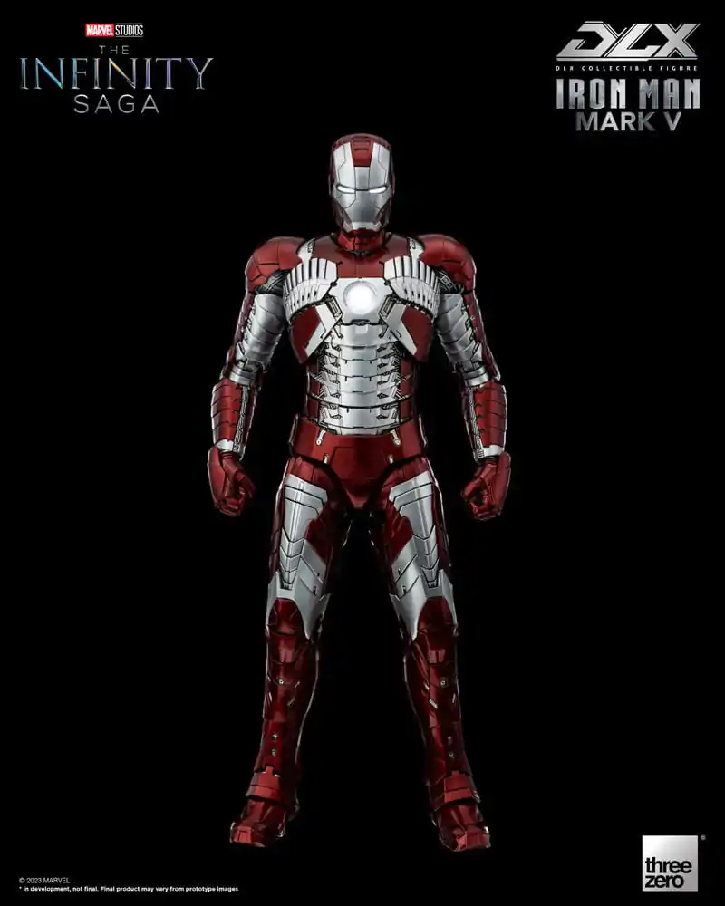 Infinity Saga DLX Figurka Akcji 1/12 Iron Man Mark 5 17 cm zdjęcie produktu