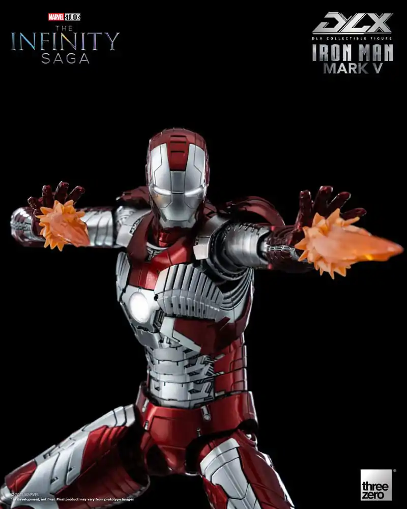 Infinity Saga DLX Figurka Akcji 1/12 Iron Man Mark 5 17 cm zdjęcie produktu