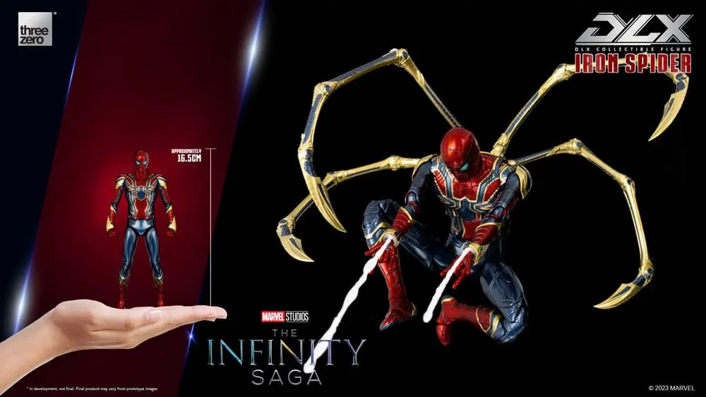 Infinity Saga DLX Figurka Akcji 1/12 Iron Spider 16 cm zdjęcie produktu