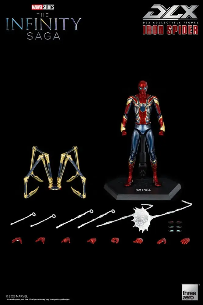 Infinity Saga DLX Figurka Akcji 1/12 Iron Spider 16 cm zdjęcie produktu