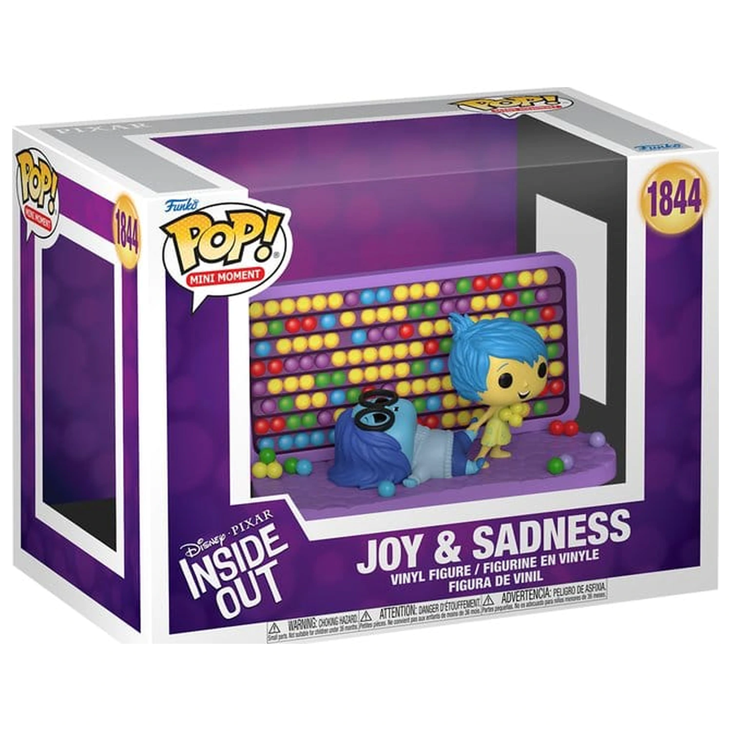 Inside Out Funko POP! Mini Moment Winylowa Figurka Joy i Sadness 9 cm zdjęcie produktu