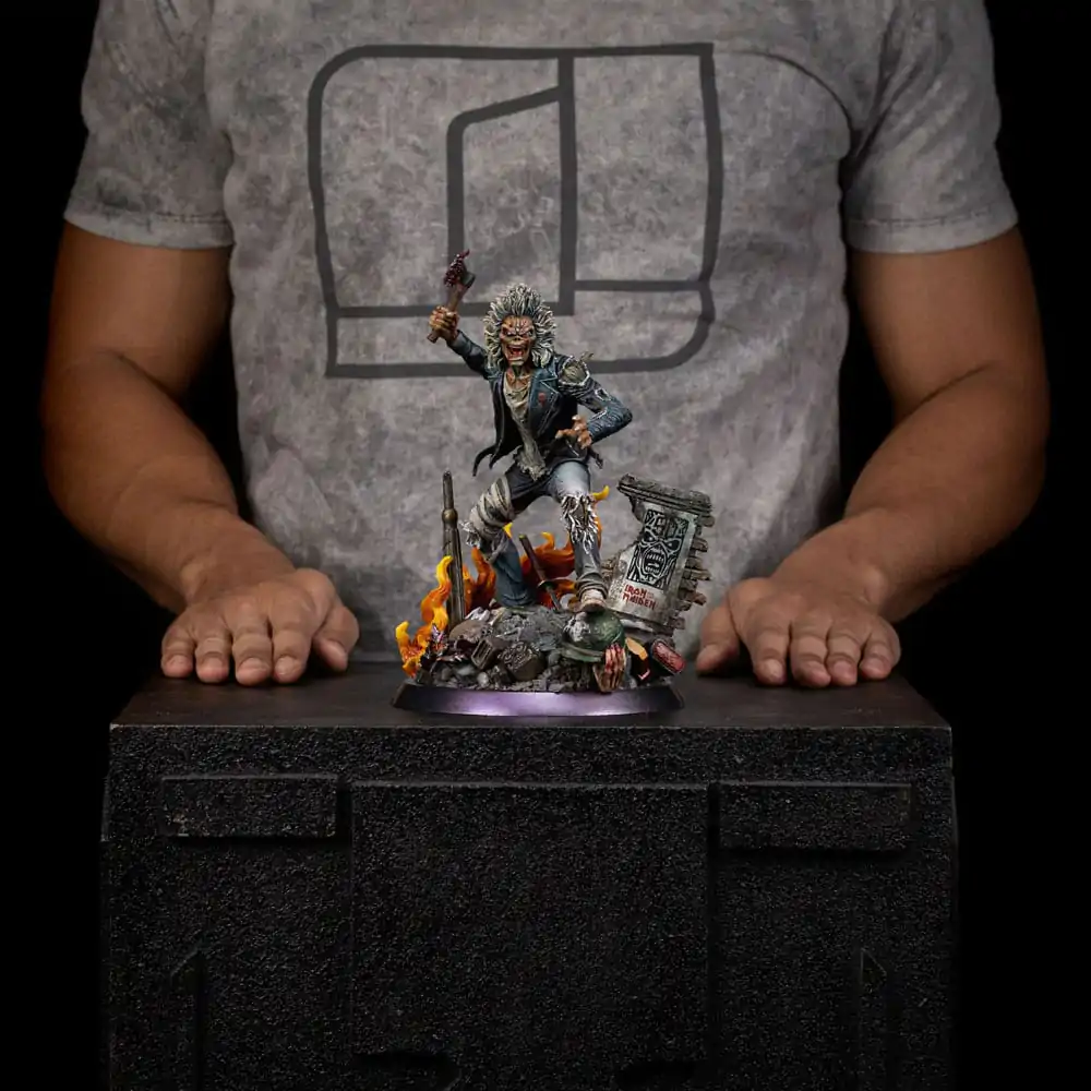 Iron Maiden Art Scale Statua 1/10 Eddie Rocznica 50-lecia 22 cm zdjęcie produktu