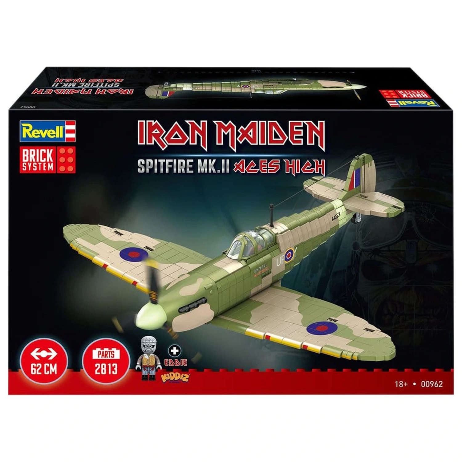 Iron Maiden Zestaw konstrukcyjny z klocków Spitfire MK.II Aces High 58 cm zdjęcie produktu