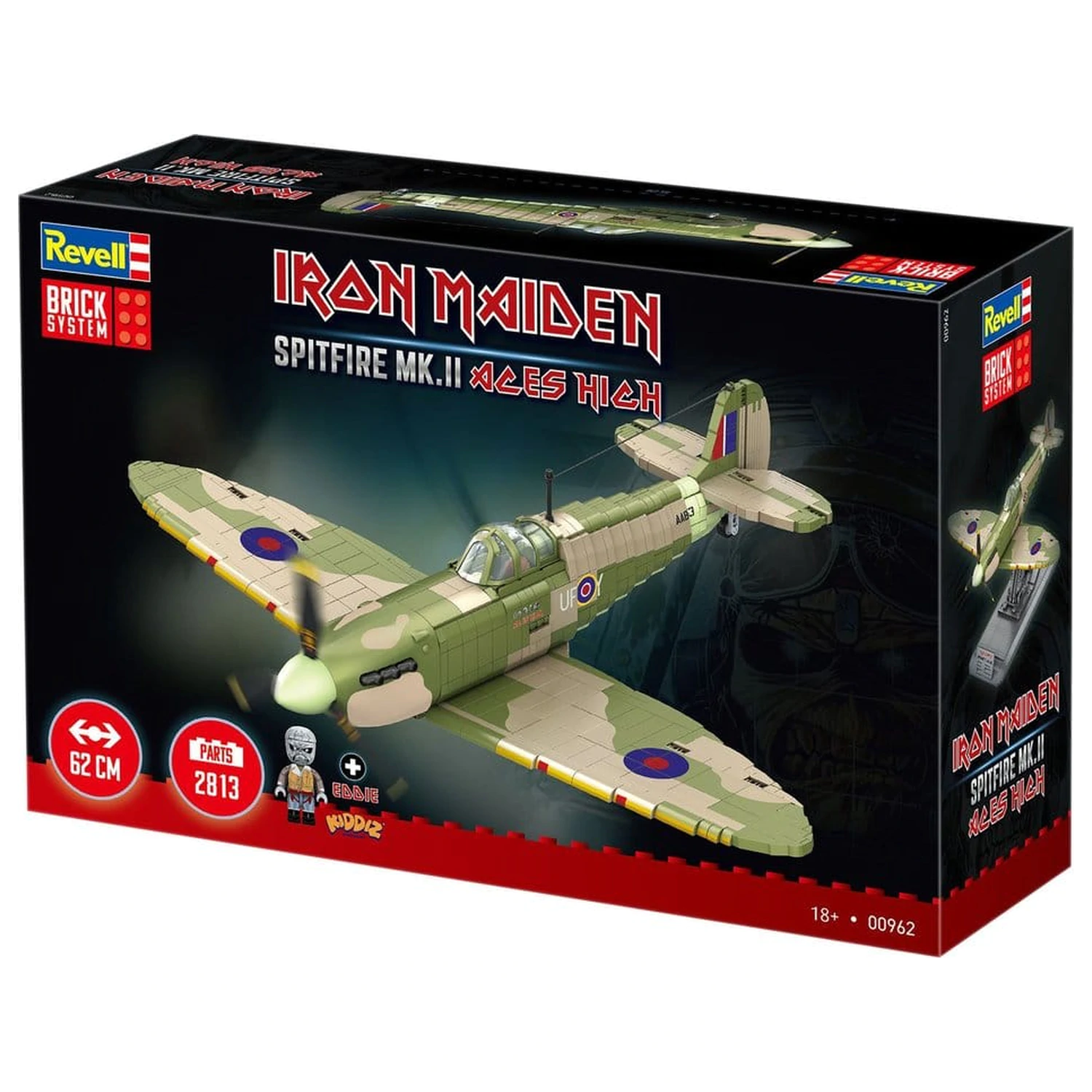 Iron Maiden Zestaw konstrukcyjny z klocków Spitfire MK.II Aces High 58 cm zdjęcie produktu