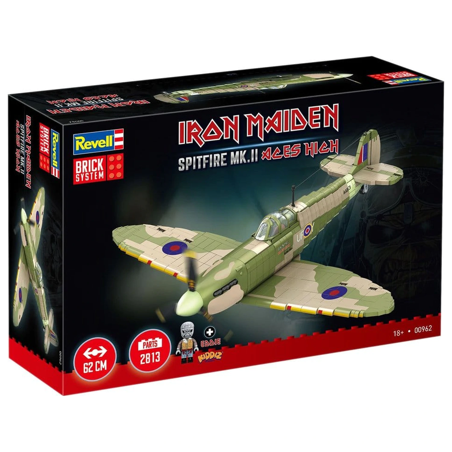 Iron Maiden Zestaw konstrukcyjny z klocków Spitfire MK.II Aces High 58 cm zdjęcie produktu
