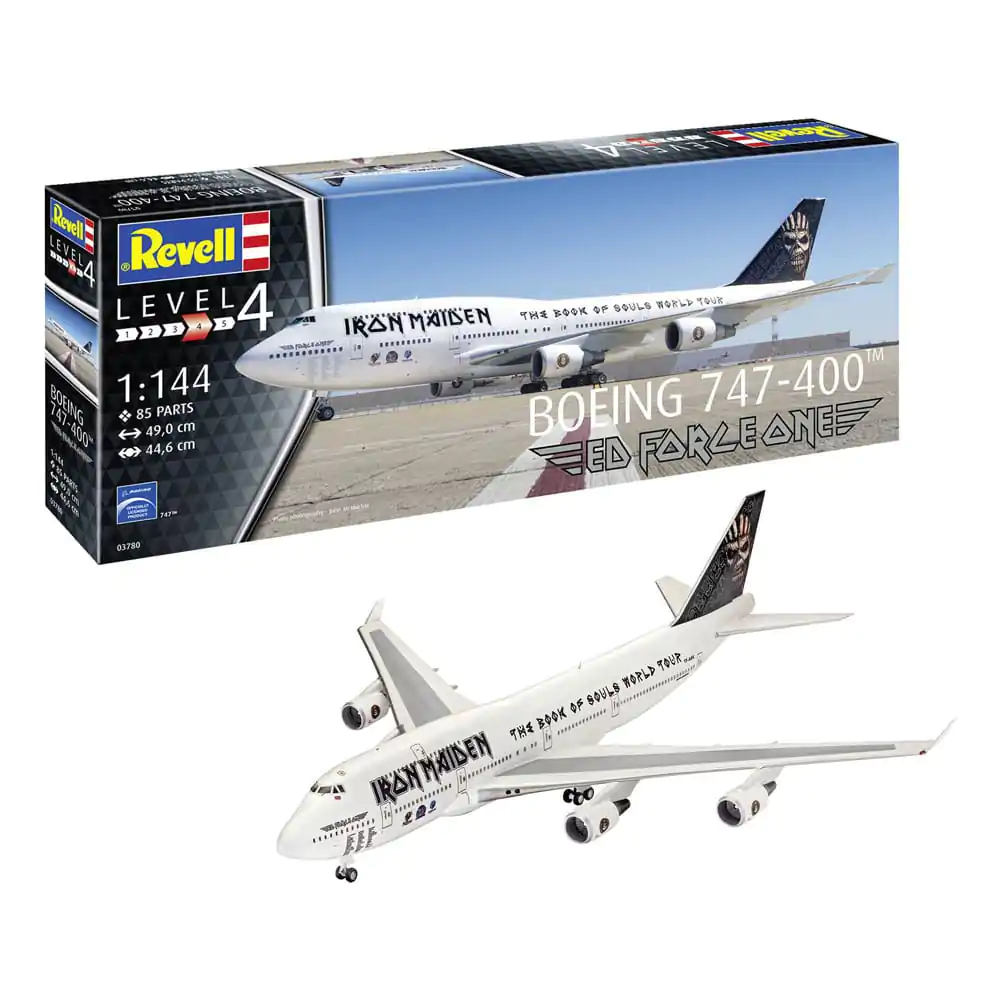 Iron Maiden Model Kit 1/144 Boeing 747-400 "Ed Force One" 49 cm zdjęcie produktu