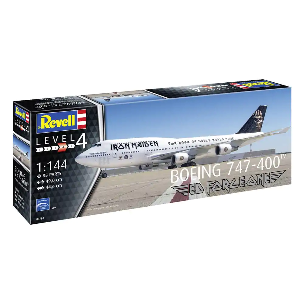 Iron Maiden Model Kit 1/144 Boeing 747-400 "Ed Force One" 49 cm zdjęcie produktu