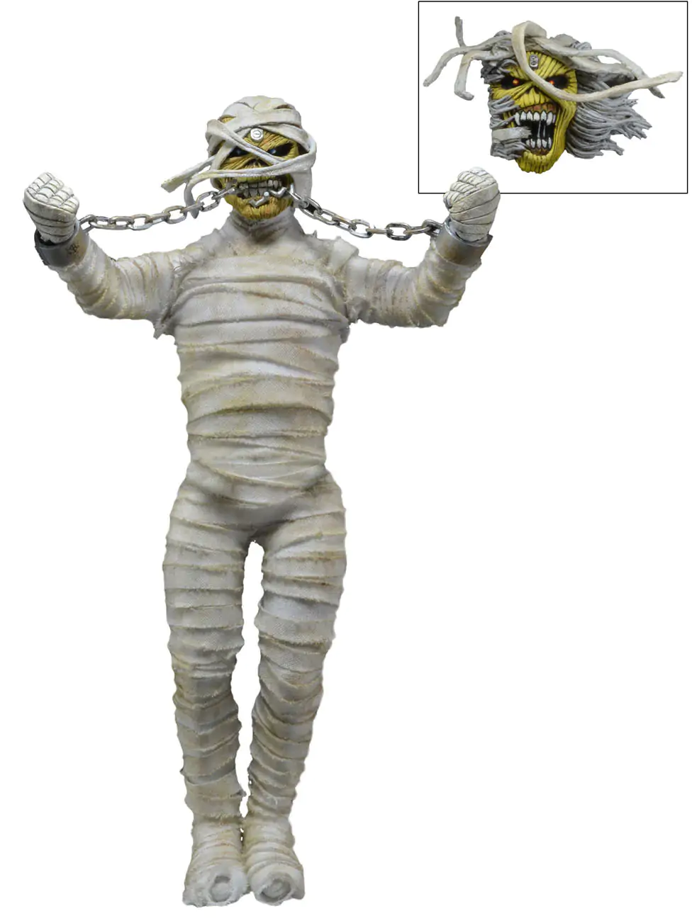 Iron Maiden Retro Action Figure Mummy Eddie 20 cm zdjęcie produktu