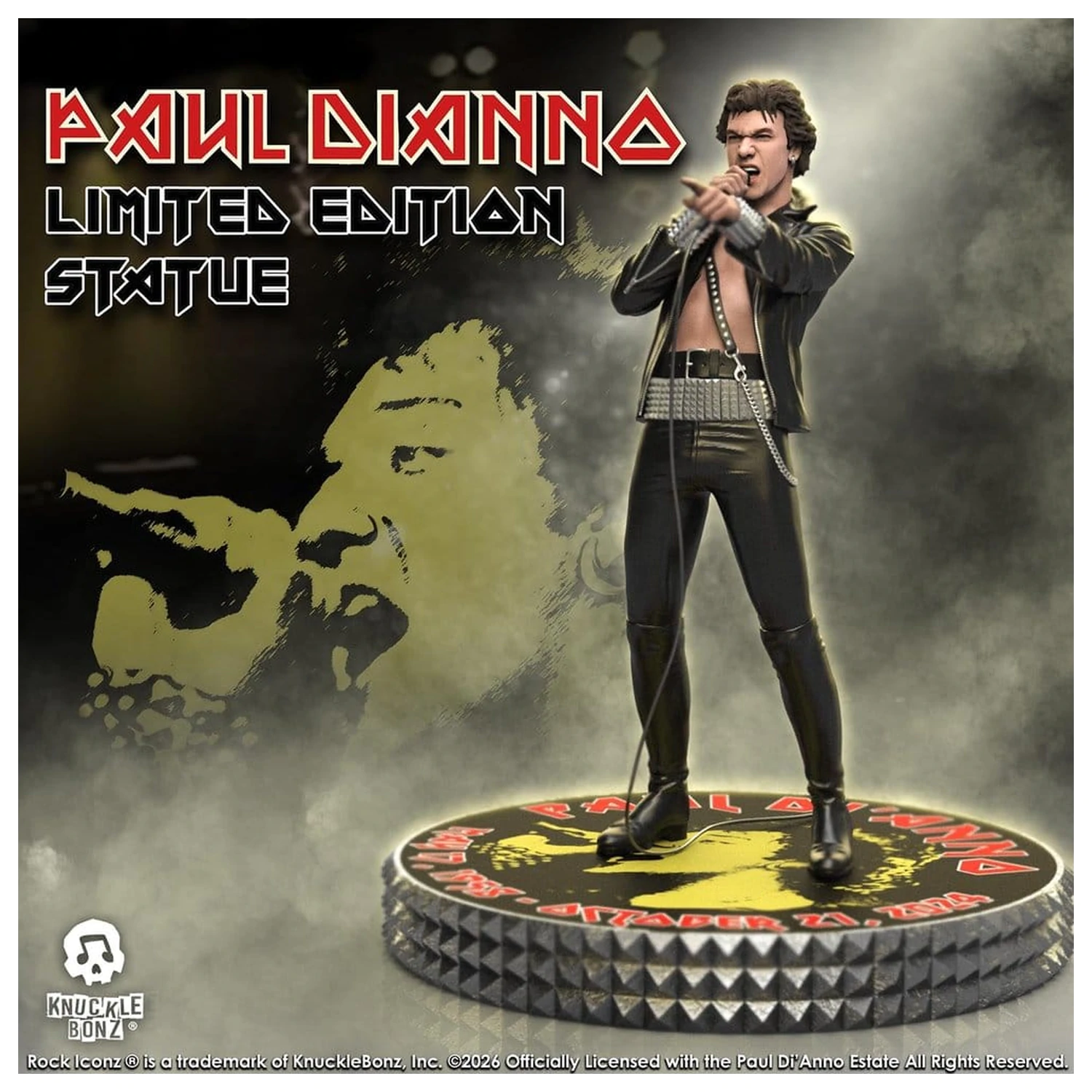 Iron Maiden Rock Iconz Statua Paul Di'Anno 20 cm zdjęcie produktu