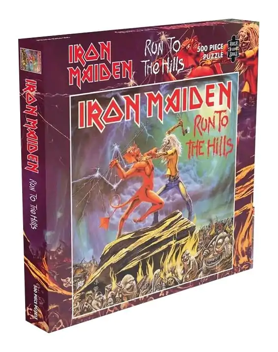 Iron Maiden: Run to the Hills Puzzle (500 Elementów) zdjęcie produktu