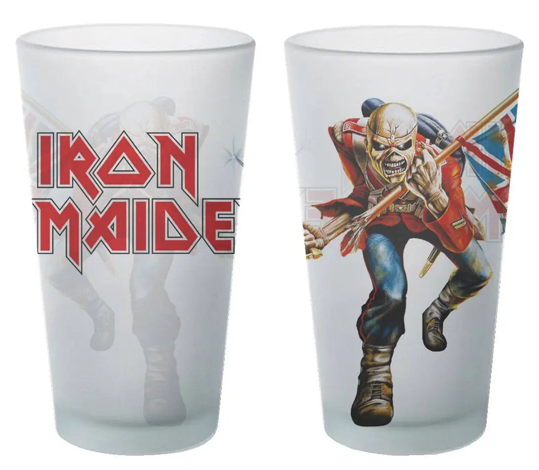Iron Maiden Szklanka Pint The Trooper zdjęcie produktu