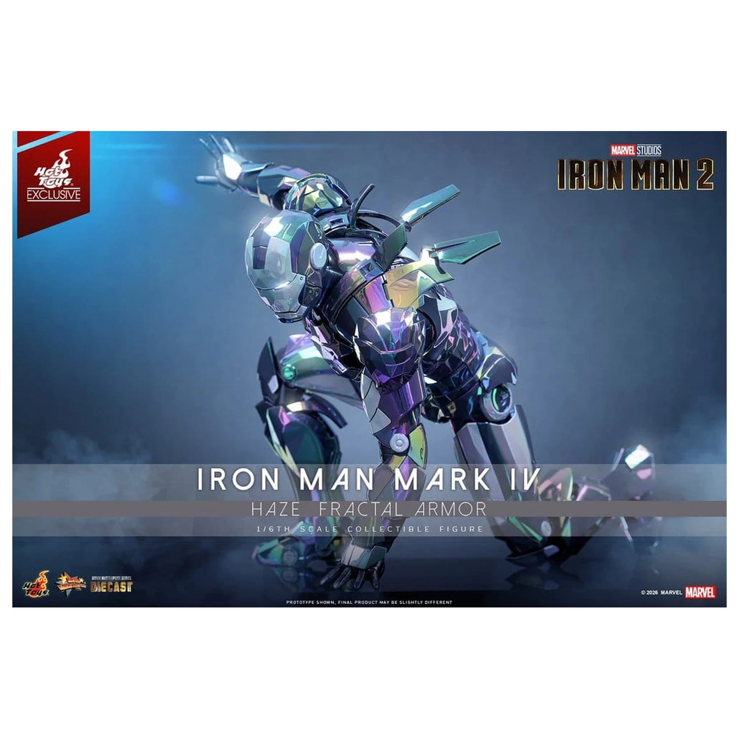 Iron Man 2 Action Figure 1/6 Iron Man Mark IV (Haze Fractal Armor) 33 cm zdjęcie produktu