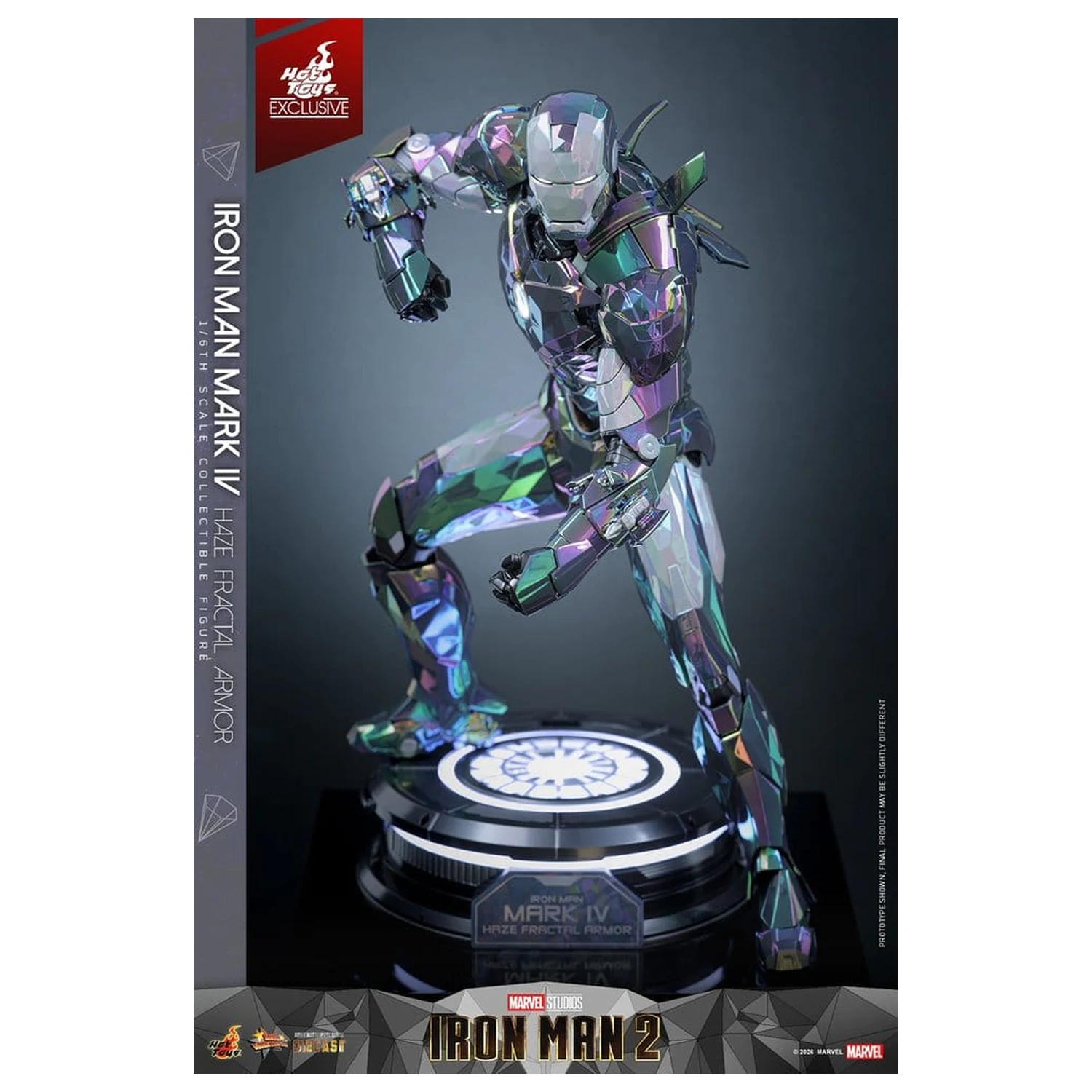 Iron Man 2 Action Figure 1/6 Iron Man Mark IV (Haze Fractal Armor) 33 cm zdjęcie produktu