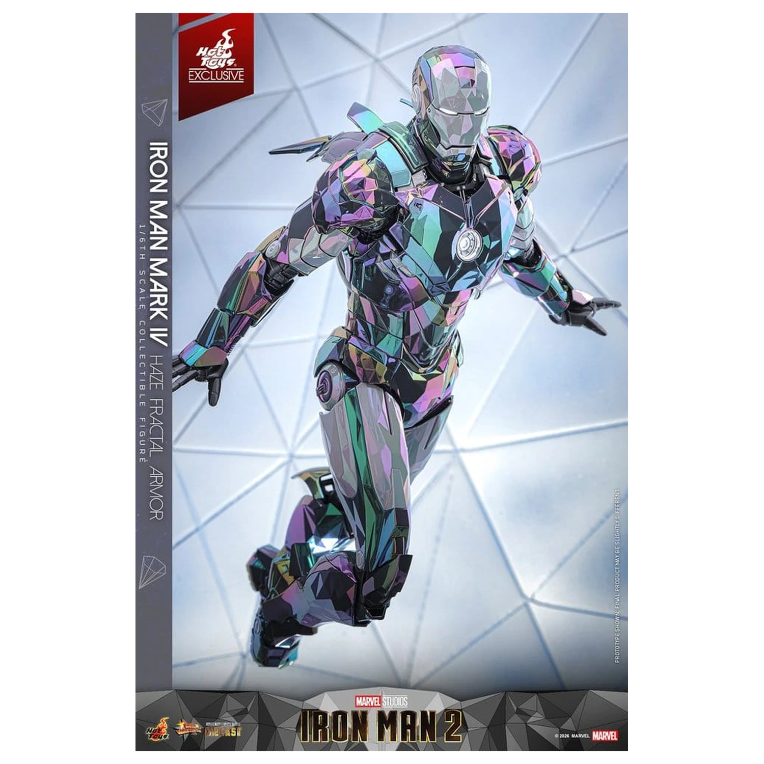 Iron Man 2 Action Figure 1/6 Iron Man Mark IV (Haze Fractal Armor) 33 cm zdjęcie produktu