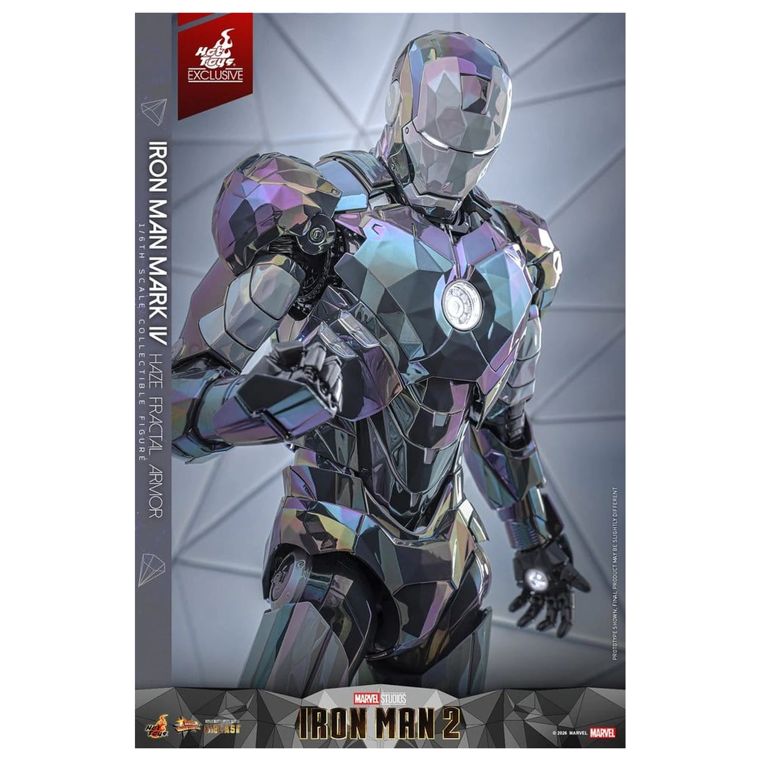 Iron Man 2 Action Figure 1/6 Iron Man Mark IV (Haze Fractal Armor) 33 cm zdjęcie produktu