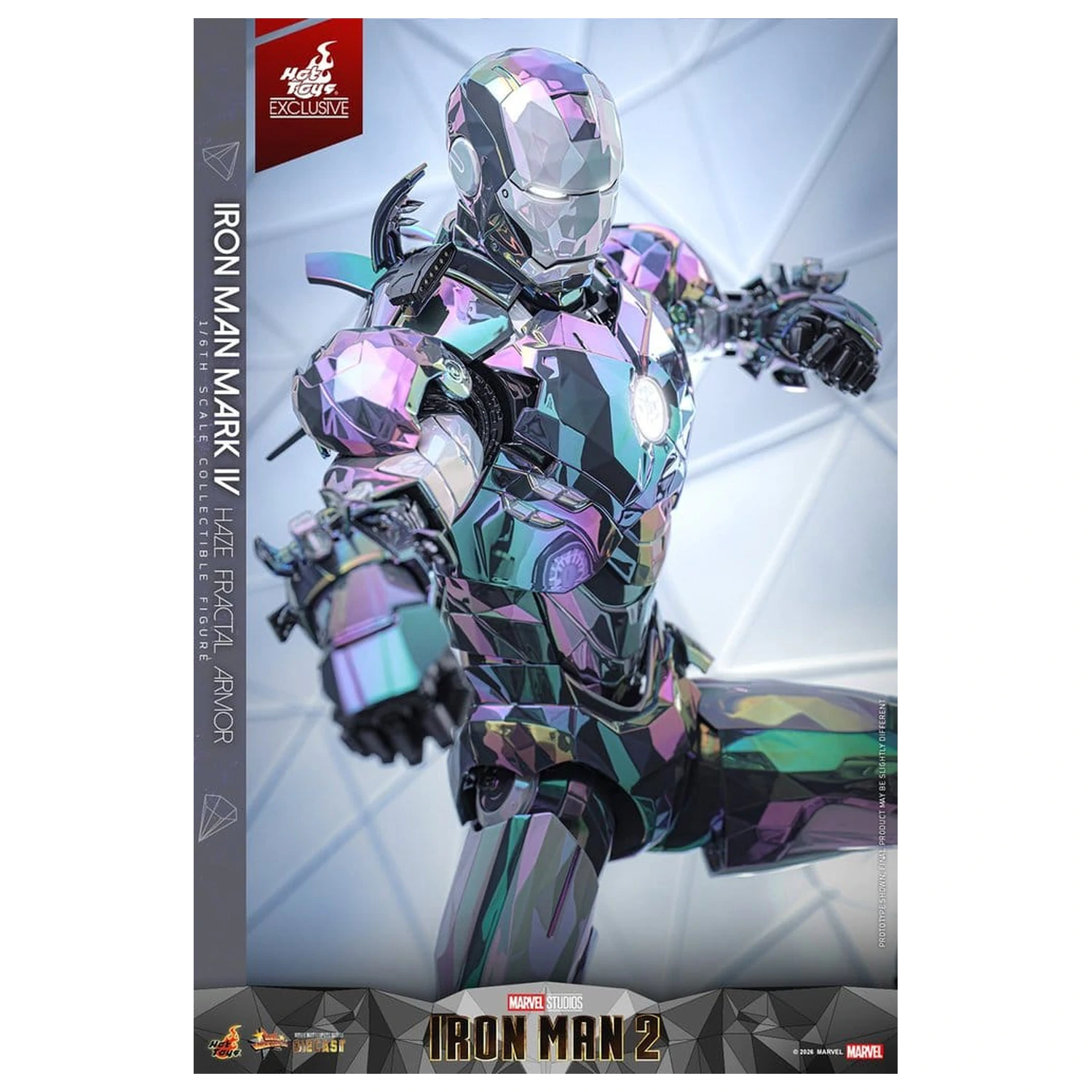 Iron Man 2 Action Figure 1/6 Iron Man Mark IV (Haze Fractal Armor) 33 cm zdjęcie produktu