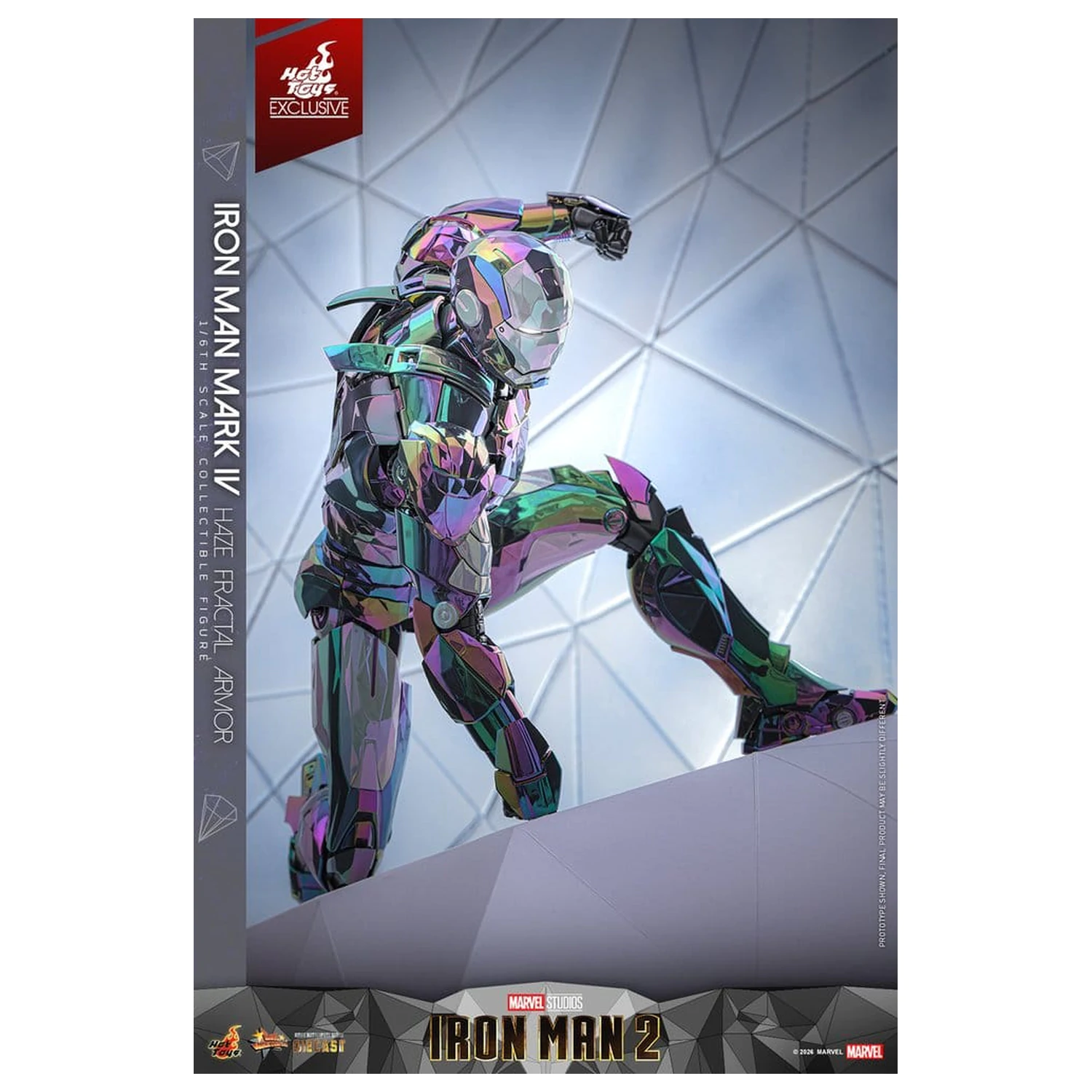 Iron Man 2 Action Figure 1/6 Iron Man Mark IV (Haze Fractal Armor) 33 cm zdjęcie produktu
