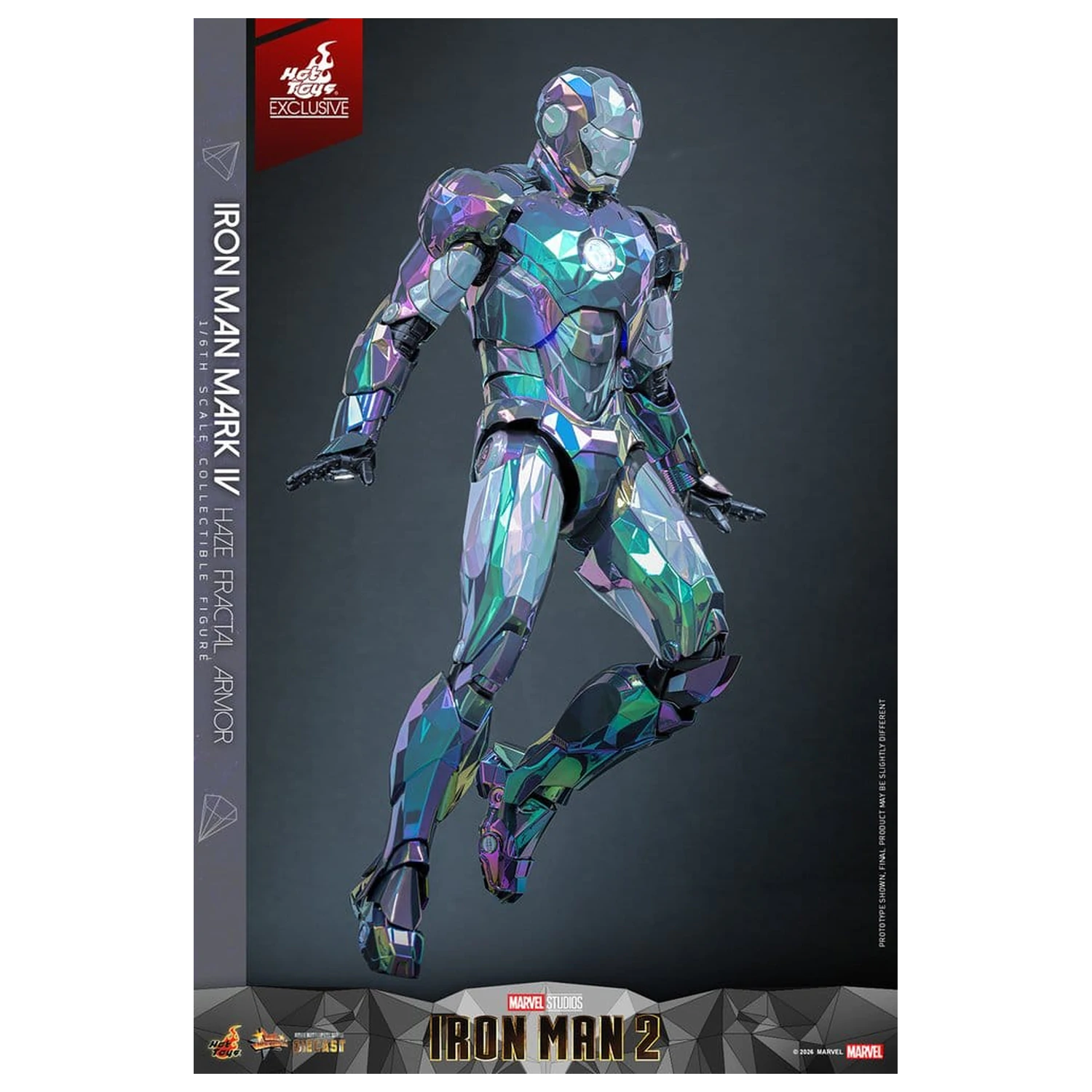 Iron Man 2 Action Figure 1/6 Iron Man Mark IV (Haze Fractal Armor) 33 cm zdjęcie produktu