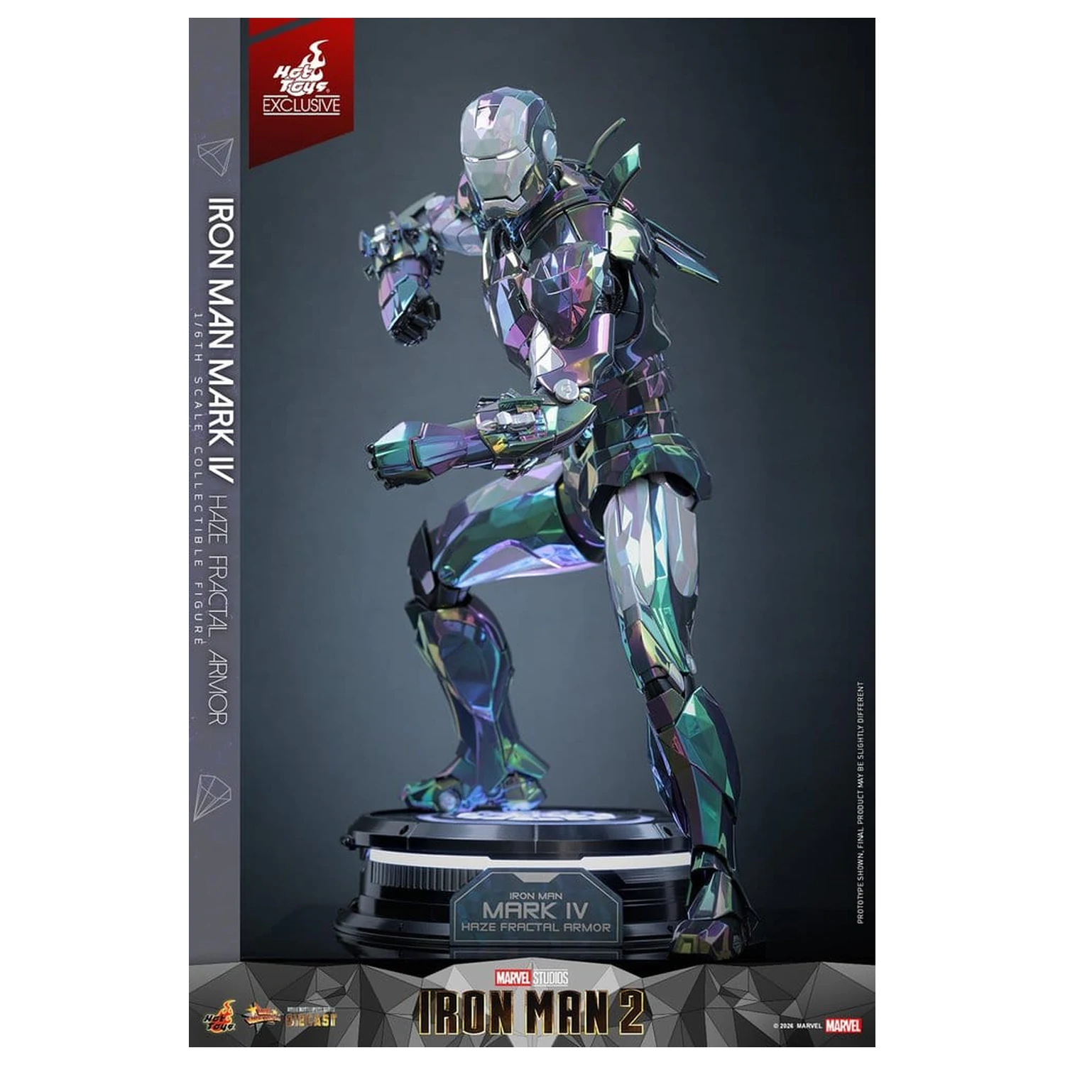 Iron Man 2 Action Figure 1/6 Iron Man Mark IV (Haze Fractal Armor) 33 cm zdjęcie produktu