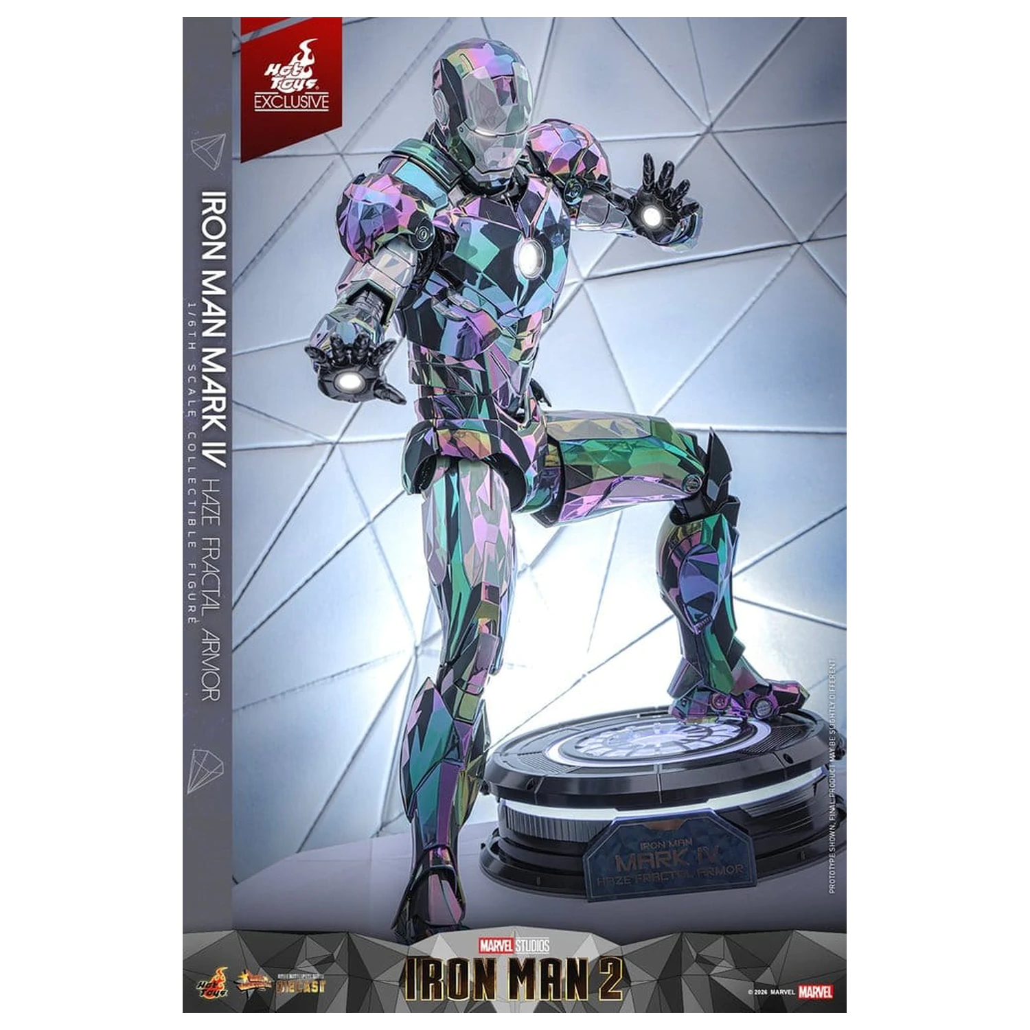 Iron Man 2 Action Figure 1/6 Iron Man Mark IV (Haze Fractal Armor) 33 cm zdjęcie produktu