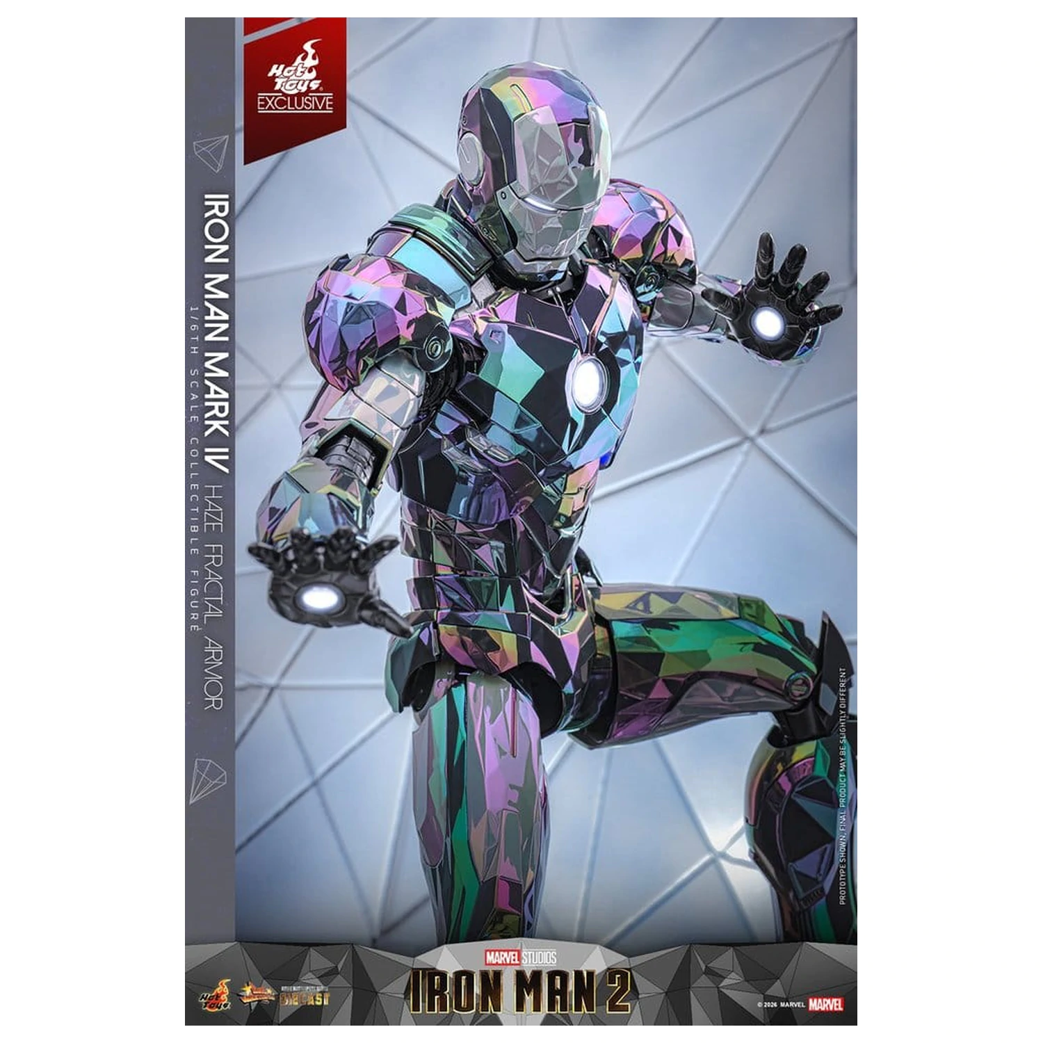 Iron Man 2 Action Figure 1/6 Iron Man Mark IV (Haze Fractal Armor) 33 cm zdjęcie produktu