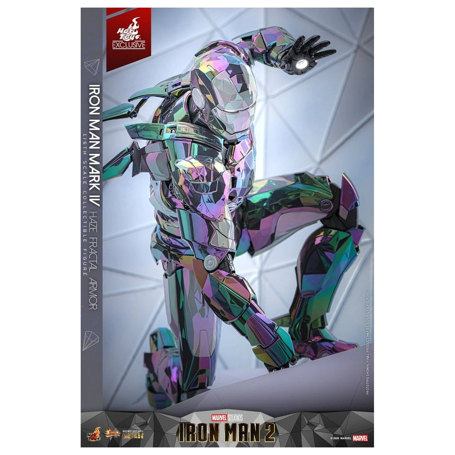 Iron Man 2 Action Figure 1/6 Iron Man Mark IV (Haze Fractal Armor) 33 cm zdjęcie produktu