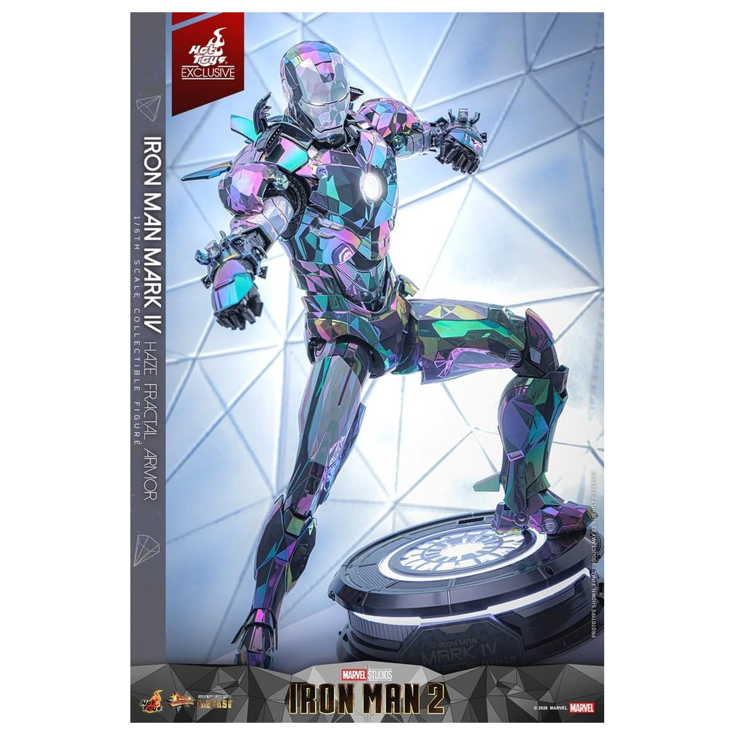 Iron Man 2 Action Figure 1/6 Iron Man Mark IV (Haze Fractal Armor) 33 cm zdjęcie produktu