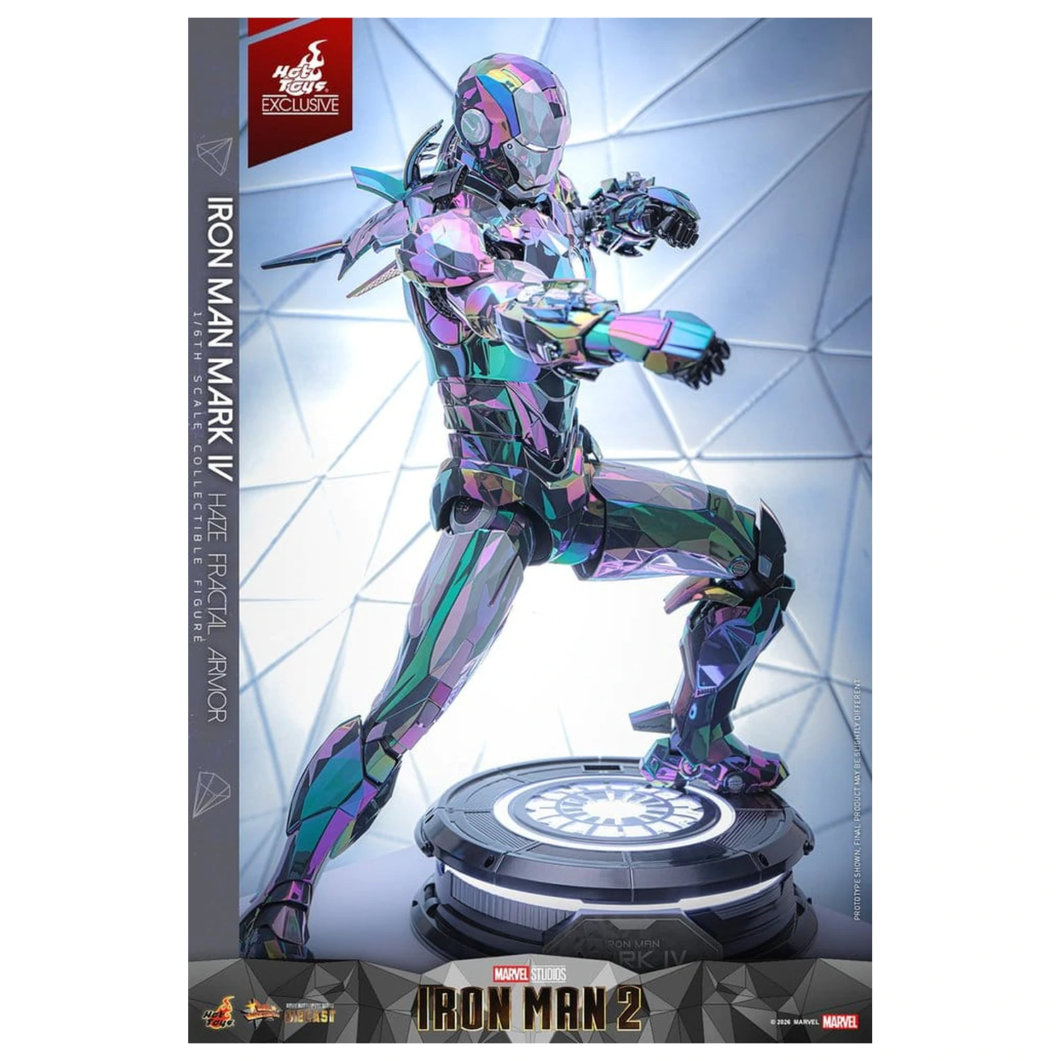 Iron Man 2 Action Figure 1/6 Iron Man Mark IV (Haze Fractal Armor) 33 cm zdjęcie produktu
