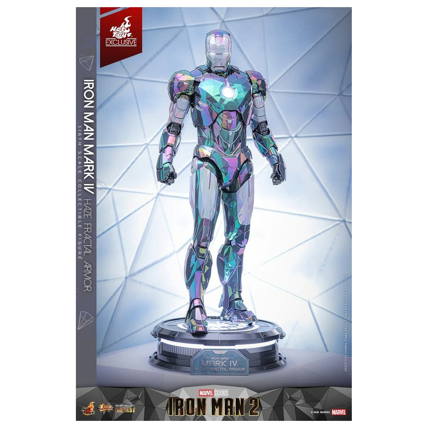 Iron Man 2 Action Figure 1/6 Iron Man Mark IV (Haze Fractal Armor) 33 cm zdjęcie produktu