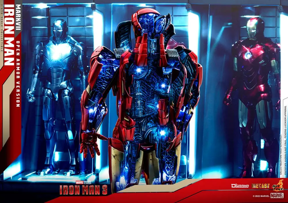 Iron Man 3 Diorama 1/6 Iron Man Mark VII (Open Armor Version) 32 cm zdjęcie produktu