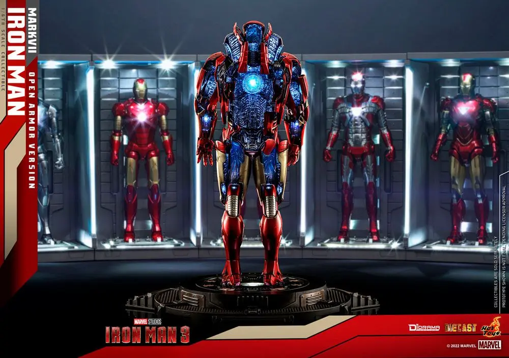 Iron Man 3 Diorama 1/6 Iron Man Mark VII (Open Armor Version) 32 cm zdjęcie produktu